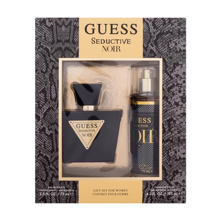 GUESS Seductive Noir Geschenkset Eau de Toilette 75 ml + Körperspray 125 ml