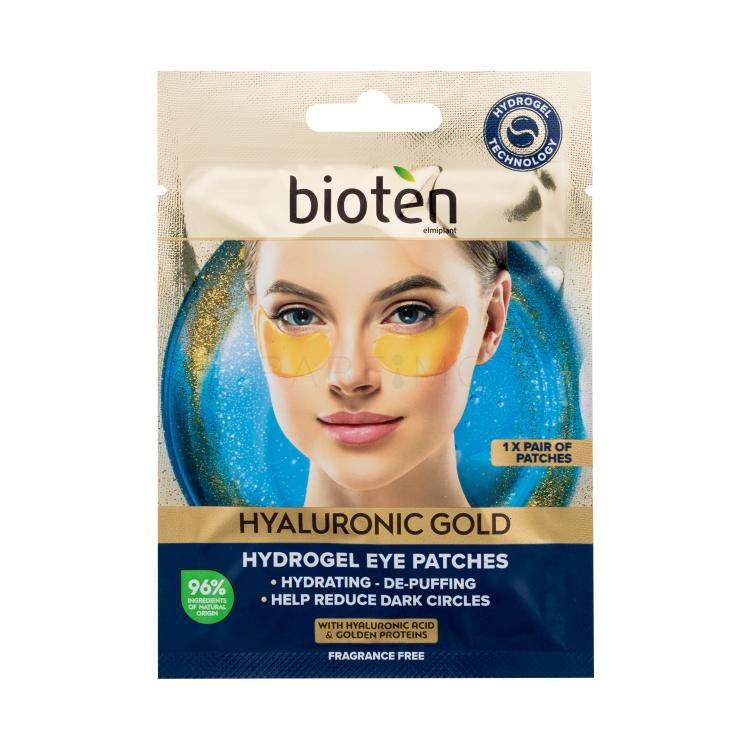 Bioten Hyaluronic Gold Hydrogel Eye Patches Augenmaske für Frauen 5,5 g