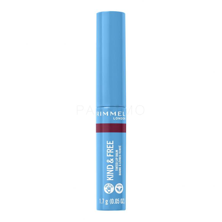 Rimmel London Kind &amp; Free Tinted Lip Balm Lippenbalsam für Frauen 4 g Farbton  006 Berry Twist