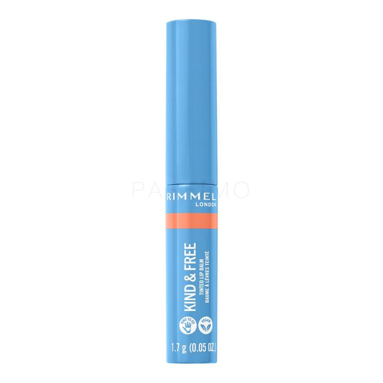 Rimmel London Kind &amp; Free Tinted Lip Balm Lippenbalsam für Frauen 4 g Farbton  003 Tropical Spark