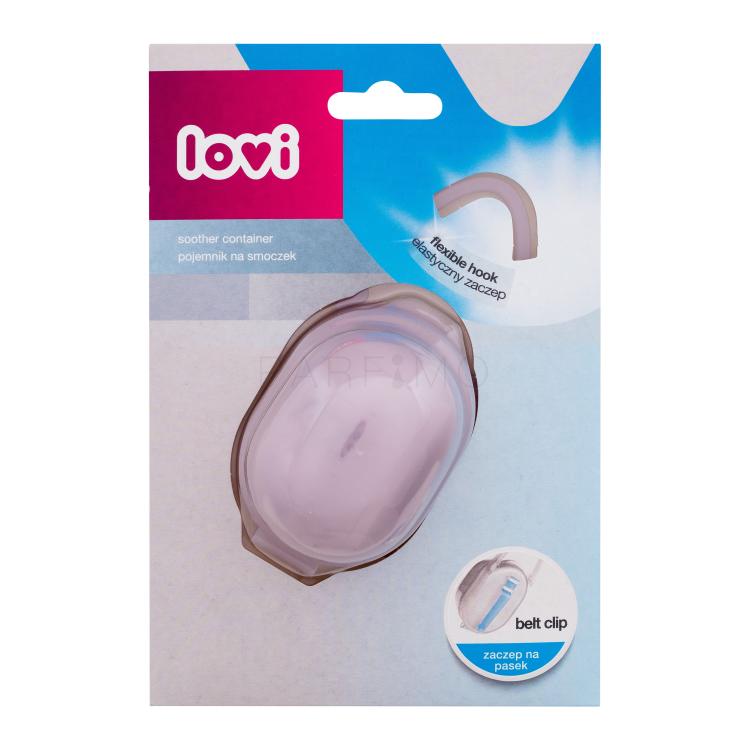 LOVI Soother Container Pink Schnullerhülle für Kinder 1 St.