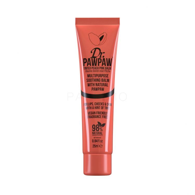 Dr. PAWPAW Balm Tinted Peach Pink Lippenbalsam für Frauen 25 ml