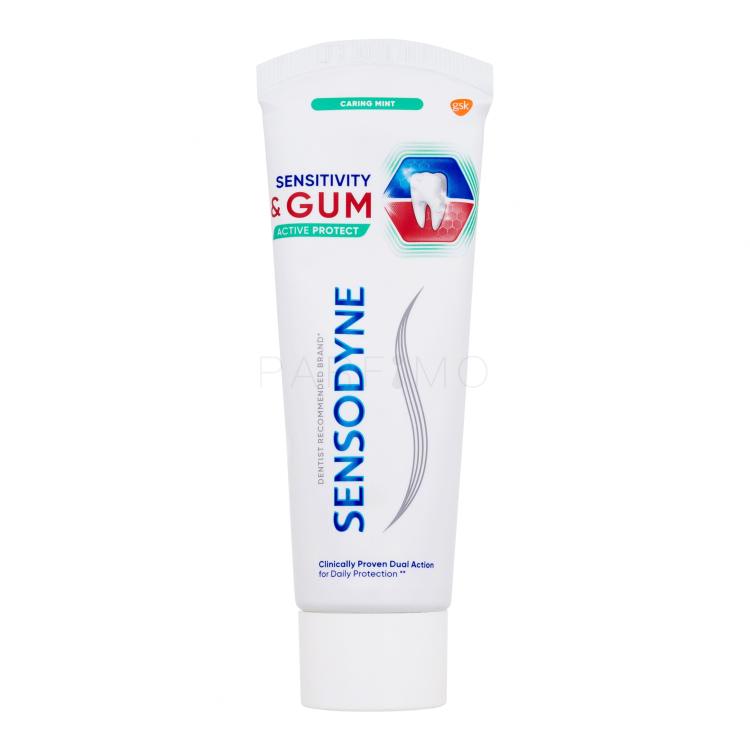 Sensodyne Sensitivity &amp; Gum Caring Mint Zahnpasta 75 ml