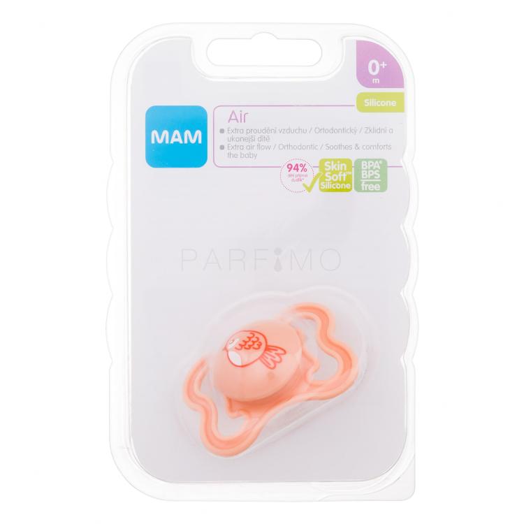 MAM Air Silicone Pacifier 0m+ Bird Schnuller für Kinder 1 St.