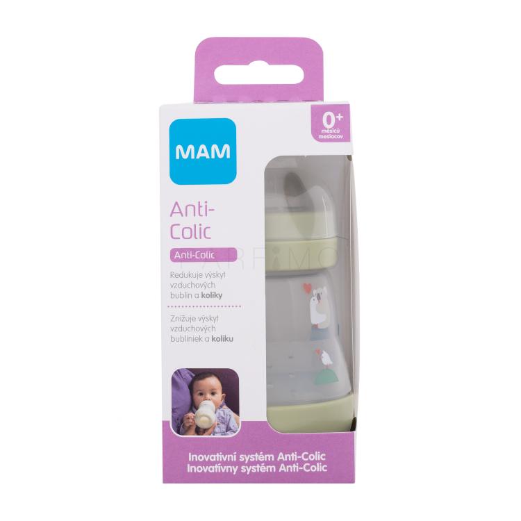 MAM Easy Start Anti-Colic 0m+ Green Babyflasche für Kinder 160 ml