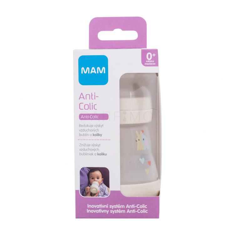 MAM Easy Start Anti-Colic 0m+ Linen Babyflasche für Kinder 160 ml