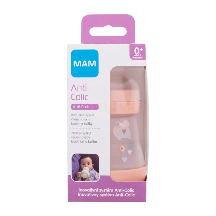 MAM Easy Start Anti-Colic 0m+ Nude Babyflasche für Kinder 160 ml