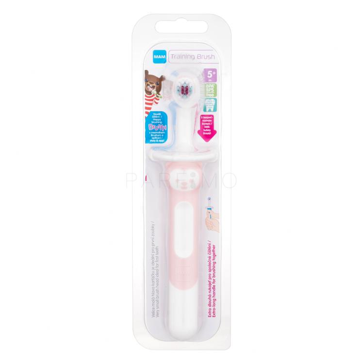 MAM Baby´s Brush Training Brush 5m+ Pink Zahnbürste für Kinder 1 St.