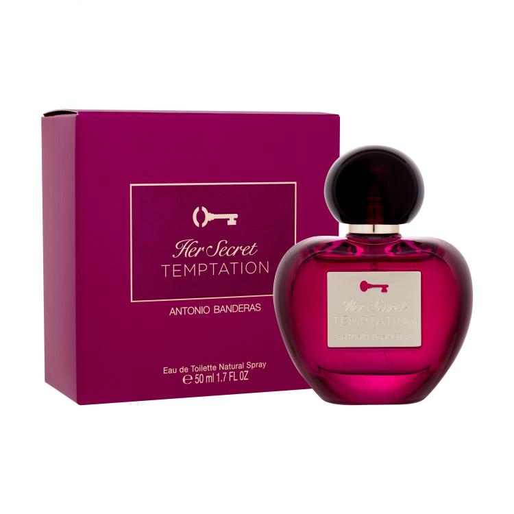 Banderas Her Secret Temptation Eau de Toilette für Frauen 50 ml