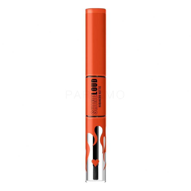 NYX Professional Makeup Shine Loud Lippenstift für Frauen 3,4 ml Farbton  32 Habanero Hottie