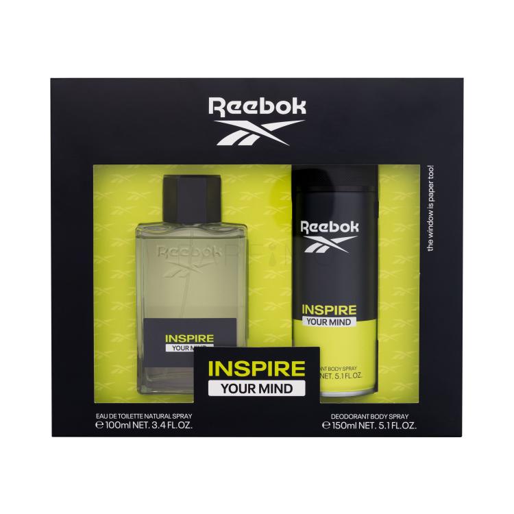 Reebok Inspire Your Mind Geschenkset Eau de Toilette 100 ml + Deodorant 150 ml