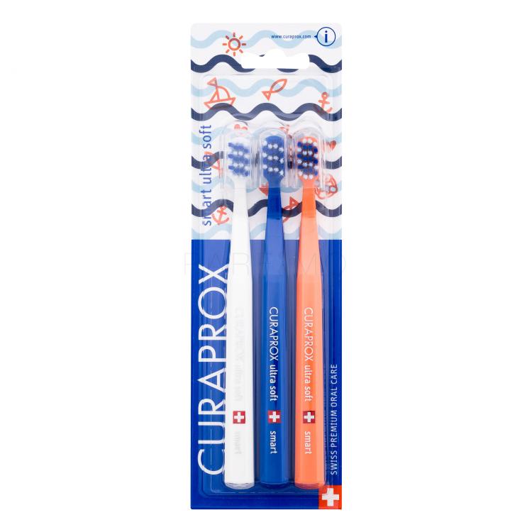 Curaprox Smart Ultra Soft Trio Sailing Limited Edition Zahnbürste Set