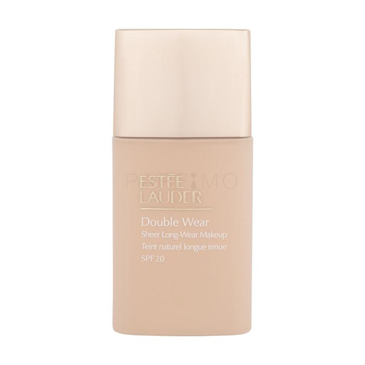 Estée Lauder Double Wear Sheer Long-Wear Makeup SPF20 Foundation für Frauen 30 ml Farbton  1W1 Bone