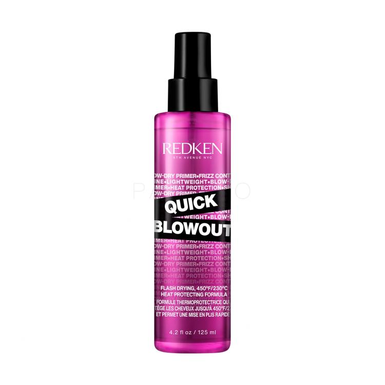 Redken Quick Blowout Lightweight Blow Dry Primer Spray Hitzeschutz für Frauen 125 ml