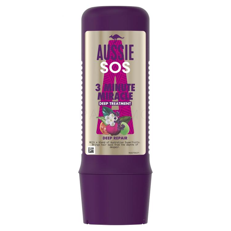 Aussie SOS 3 Minute Miracle Deep Treatment Haarmaske für Frauen 225 ml