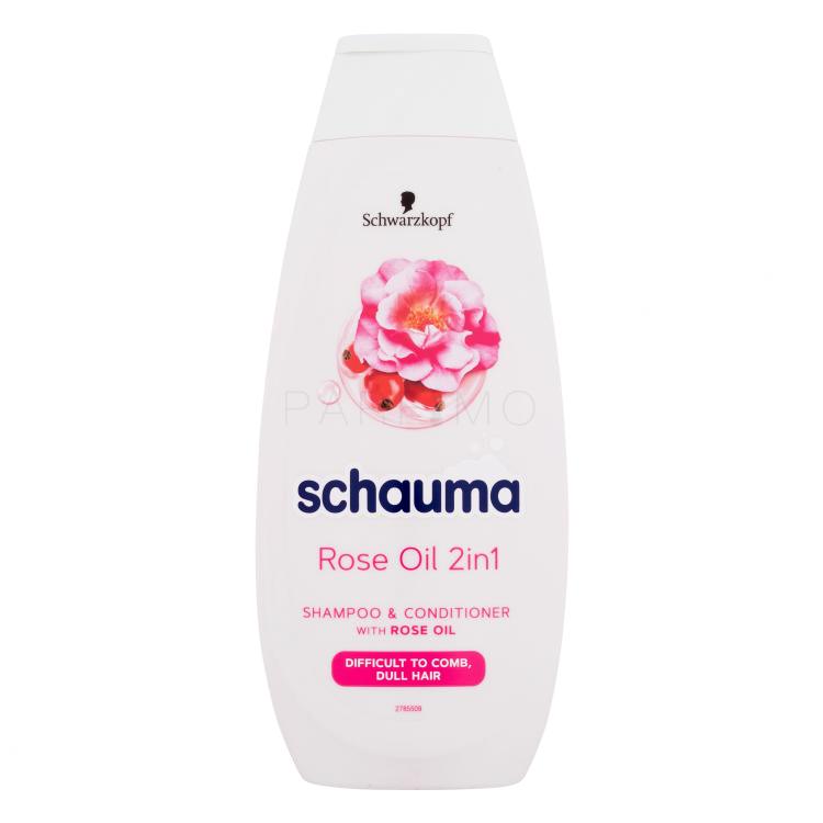 Schwarzkopf Schauma Rose Oil 2in1 Shampoo für Frauen 400 ml