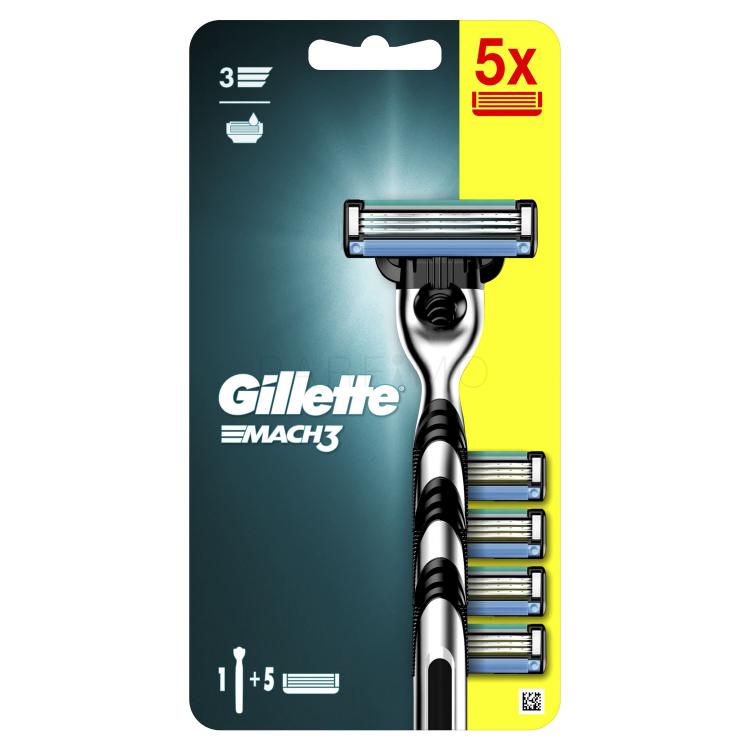 Gillette Mach3 Rasierer für Herren Set