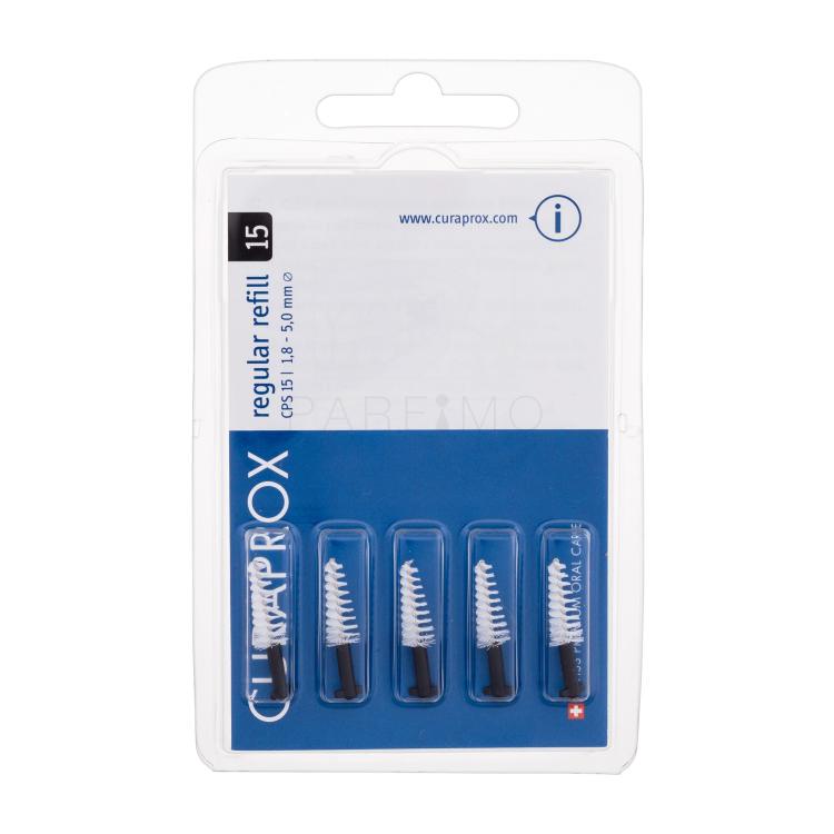 Curaprox CPS 15 Regular Refill 1,8 - 5,0 mm Zwischenraumzahnbürste Set