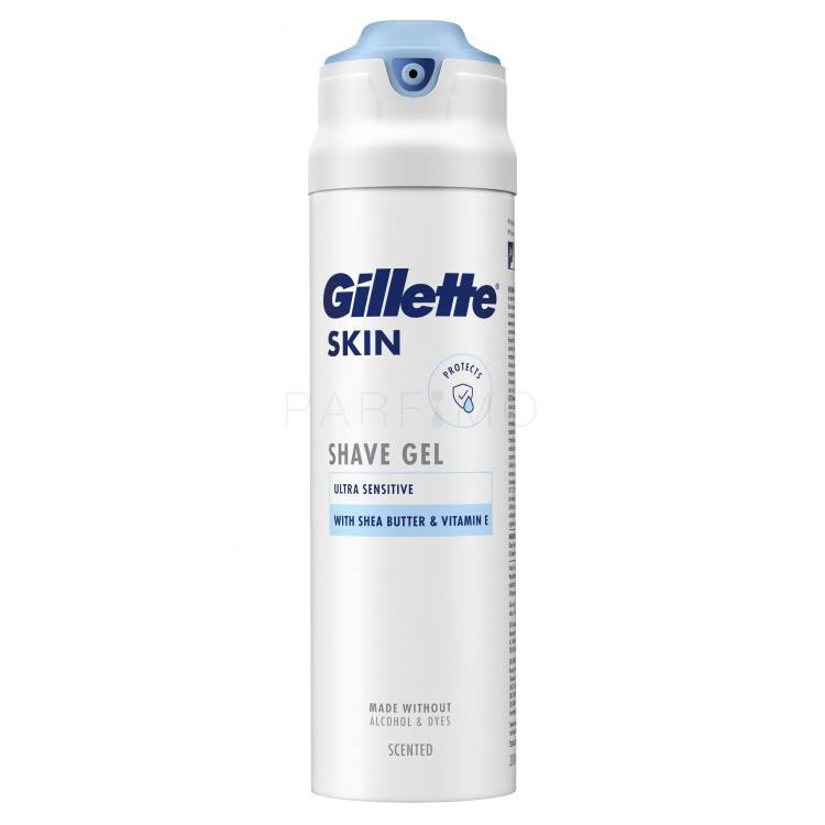 Gillette Skin Ultra Sensitive Shave Gel Rasiergel für Herren 200 ml