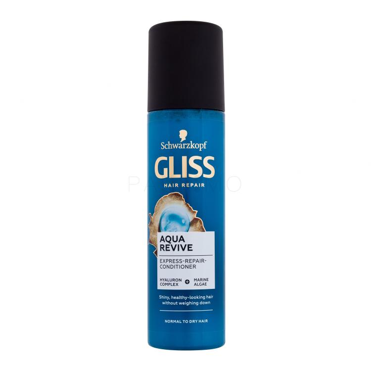 Schwarzkopf Gliss Aqua Revive Express-Repair-Conditioner Pflege ohne Ausspülen für Frauen 200 ml