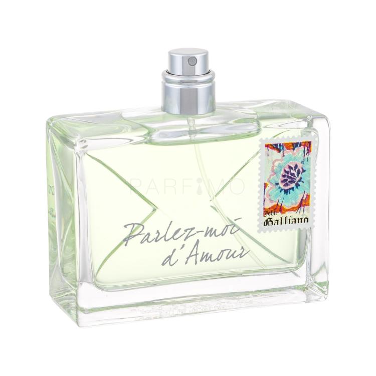 John Galliano Parlez-Moi d´Amour Eau Fraiche Eau de Toilette für Frauen 80 ml Tester