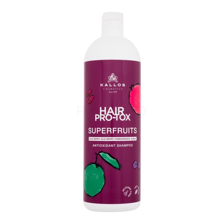 Kallos Cosmetics Hair Pro-Tox Superfruits Antioxidant Shampoo Shampoo für Frauen 1000 ml