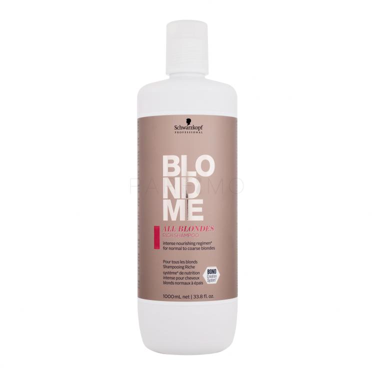 Schwarzkopf Professional Blond Me All Blondes Rich Shampoo Shampoo für Frauen 1000 ml