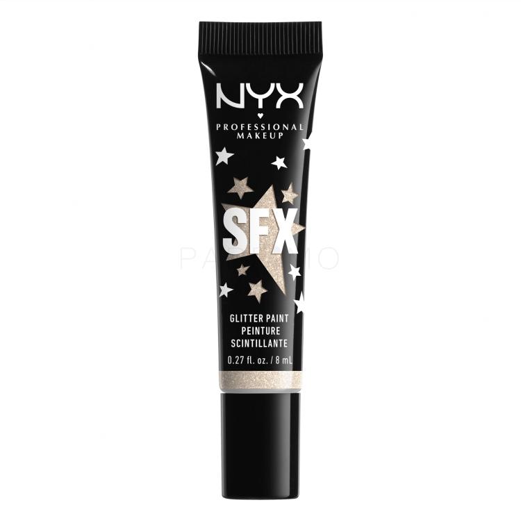 NYX Professional Makeup SFX Glitter Paint Foundation für Frauen 8 ml Farbton  02 Broomstick Baddie