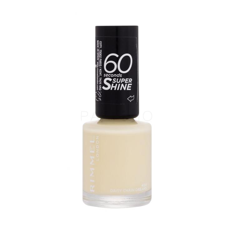 Rimmel London 60 Seconds Super Shine Nagellack für Frauen 8 ml Farbton  454 Daisy Chain Dreams