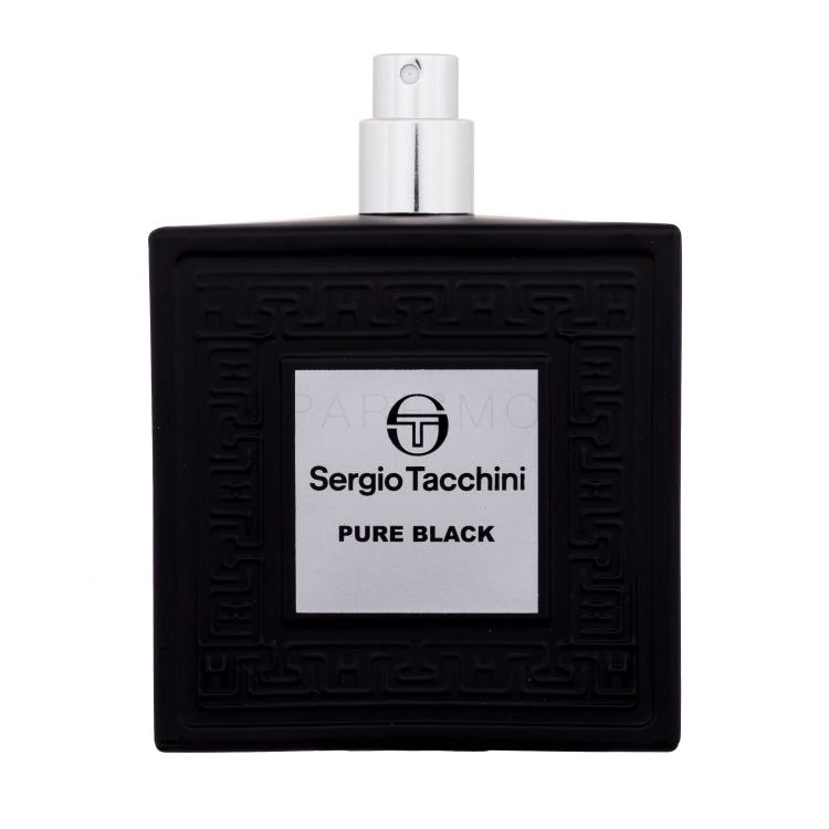 Sergio Tacchini Pure Black Eau de Toilette für Herren 100 ml Tester