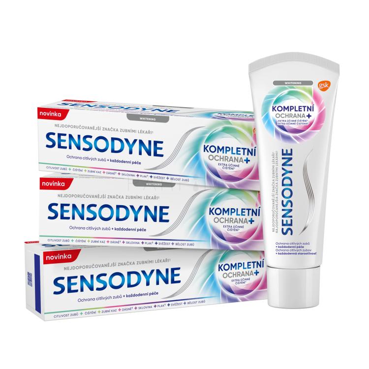 Sensodyne Complete Protection Whitening Trio Zahnpasta Set