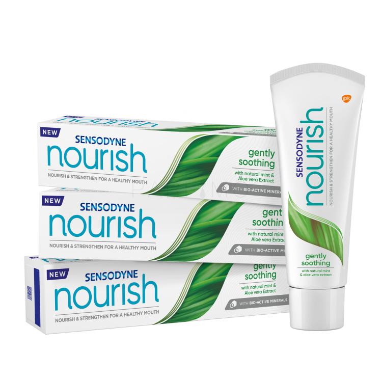 Sensodyne Nourish Gently Soothing Trio Zahnpasta Set