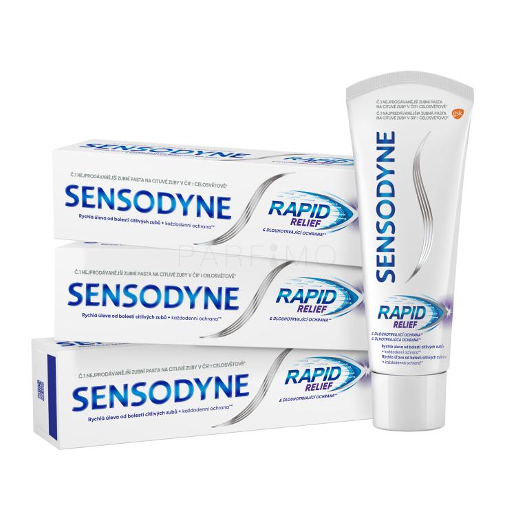 Sensodyne Rapid Relief Trio Zahnpasta Set