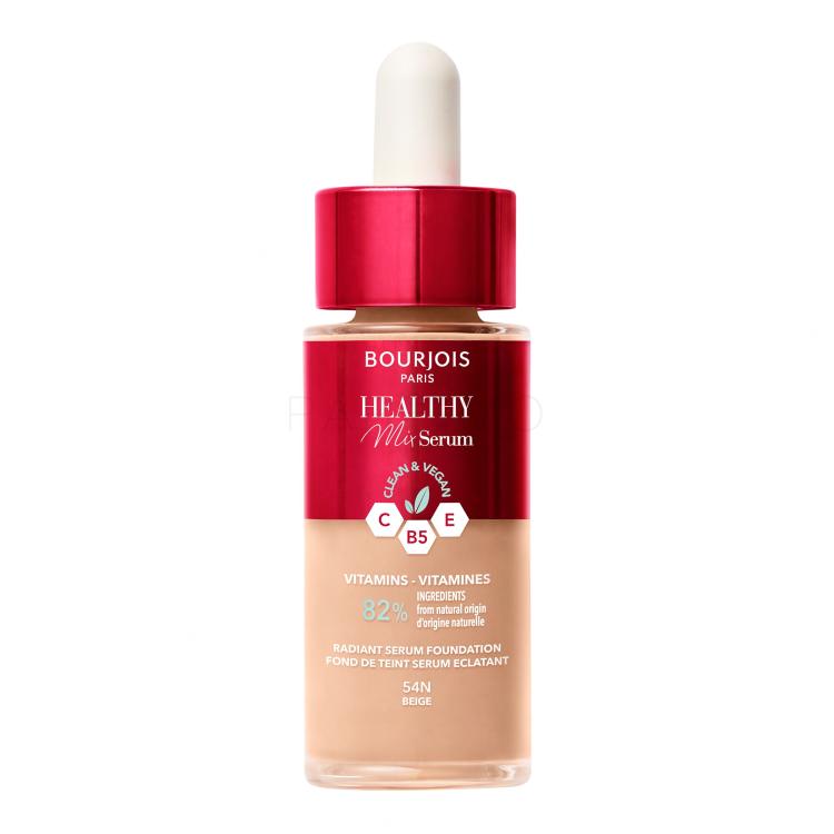 BOURJOIS Paris Healthy Mix Clean &amp; Vegan Serum Foundation Foundation für Frauen 30 ml Farbton  54N Beige