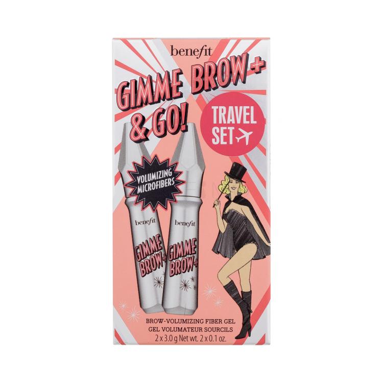 Benefit Gimme Brow+ Brow-Volumizing Duo Augenbrauengel und -pomade für Frauen Farbton  3 Neutral Light Brown Set