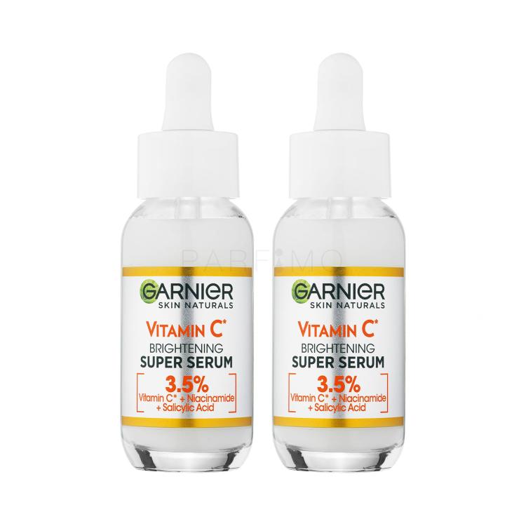 Set Gesichtsserum Garnier Skin Naturals Vitamin C Brightening Super Serum