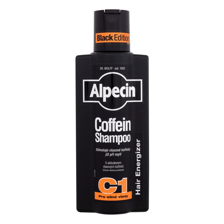 Alpecin Coffein Shampoo C1 Black Edition Shampoo für Herren 375 ml