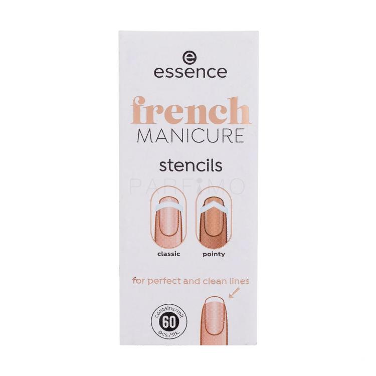 Essence French Manicure Stencils 01 French Tips &amp; Tricks Maniküre für Frauen Set