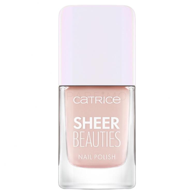 Catrice Sheer Beauties Nail Polish Nagellack für Frauen 10,5 ml Farbton  020 Roses Are Rosy