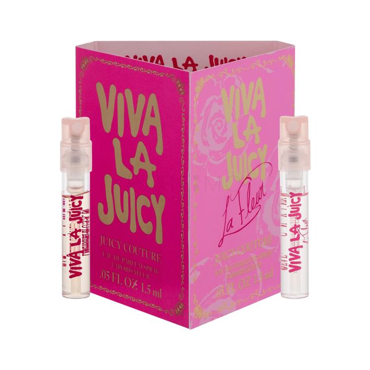 Juicy Couture Viva La Juicy La Fleur Eau de Toilette für Frauen 2x1,5 ml
