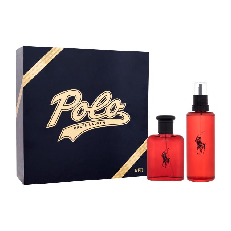 Ralph Lauren Polo Red Geschenkset Eau de Toilette 75ml + Eau de Toilette Nachfüllpackung 150 ml