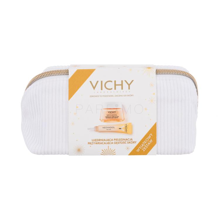 Vichy Neovadiol Peri-Menopause Geschenkset Gesichtscreme Neovadiol Peri-Menopause Redensifying Lifting Day Cream 50 ml + Lippen- und Augenpflege Neovadiol Eye &amp; Lip Care 15 ml + Kosmetiktasche