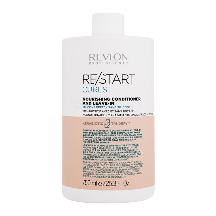 Revlon Professional Re/Start Curls Nourishing Conditioner and Leave-In Conditioner für Frauen 750 ml