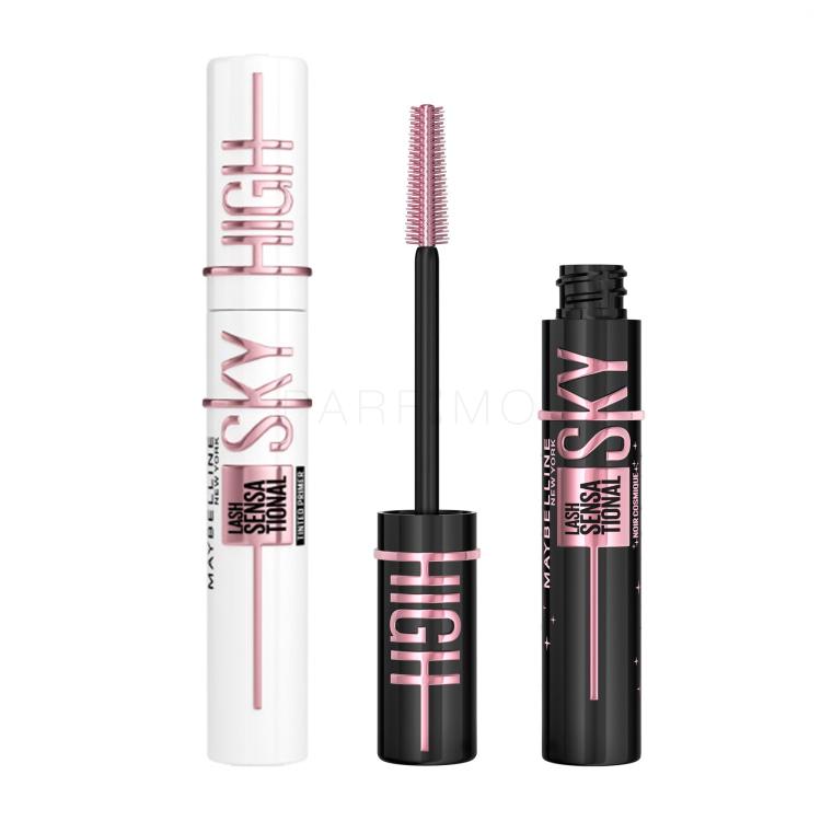 Set Mascara Base Maybelline Lash Sensational Sky High Tinted Primer + Mascara Maybelline Lash Sensational Sky High