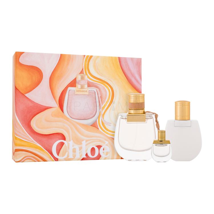 Chloé Nomade SET4 Geschenkset Eau de Parfum 75 ml + Körpermilch 100 ml + Eau de Parfum 5 ml