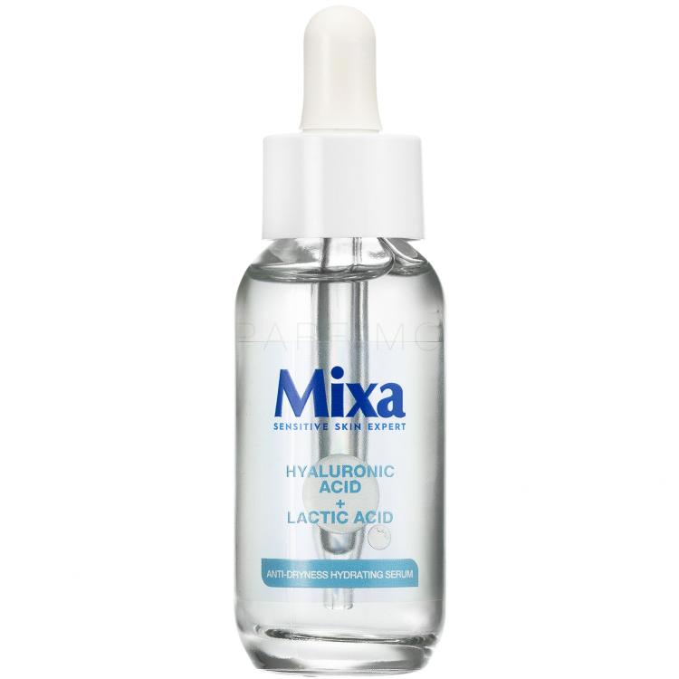 Mixa Hyaluronic Acid + Lactic Acid Anti-Dryness Hydrating Serum Gesichtsserum für Frauen 30 ml