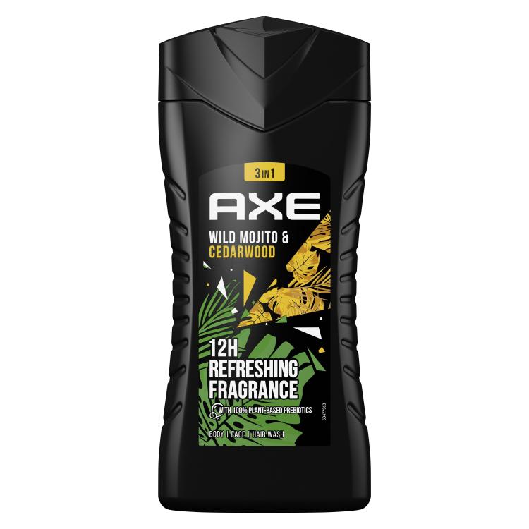 Axe Wild Mojito &amp; Cedarwood Duschgel für Herren 250 ml