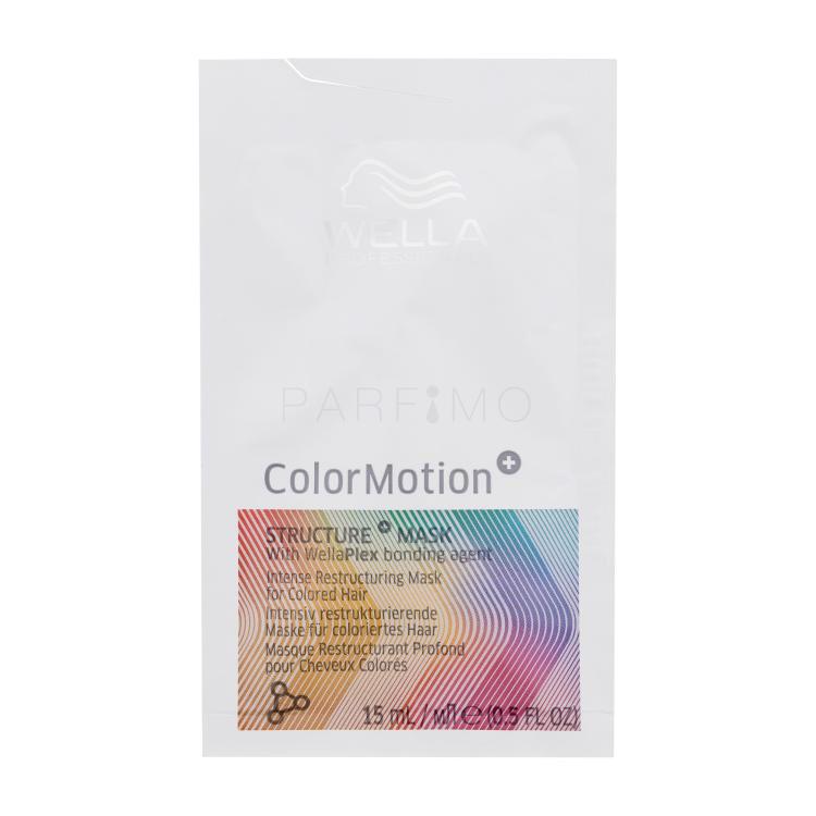 Wella Professionals ColorMotion+ Structure Mask Haarmaske für Frauen 15 ml