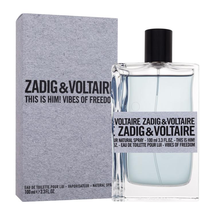 Zadig &amp; Voltaire This is Him! Vibes of Freedom Eau de Toilette für Herren 100 ml