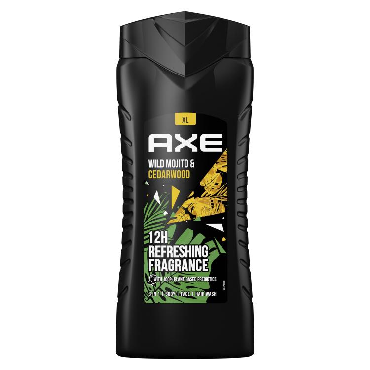 Axe Wild Mojito &amp; Cedarwood Duschgel für Herren 400 ml